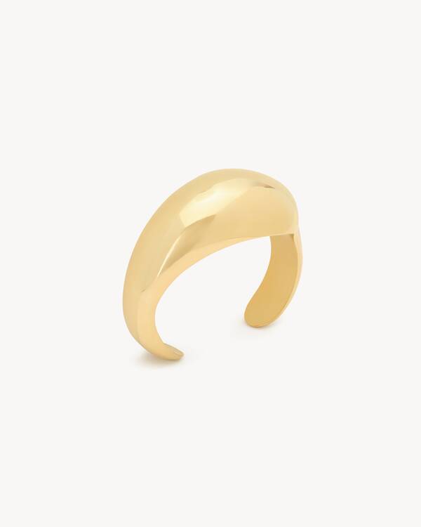 Bracciale Da Braccio Superiore In Argento - Polsino Aperto Regolabile Minimal - Gioiello Punk E Boho Per Donna - Fatto A Mano