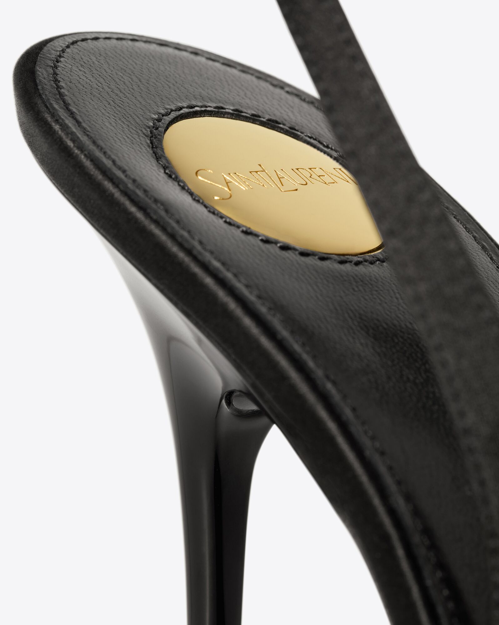 PARADIS sandals in satin and feathers