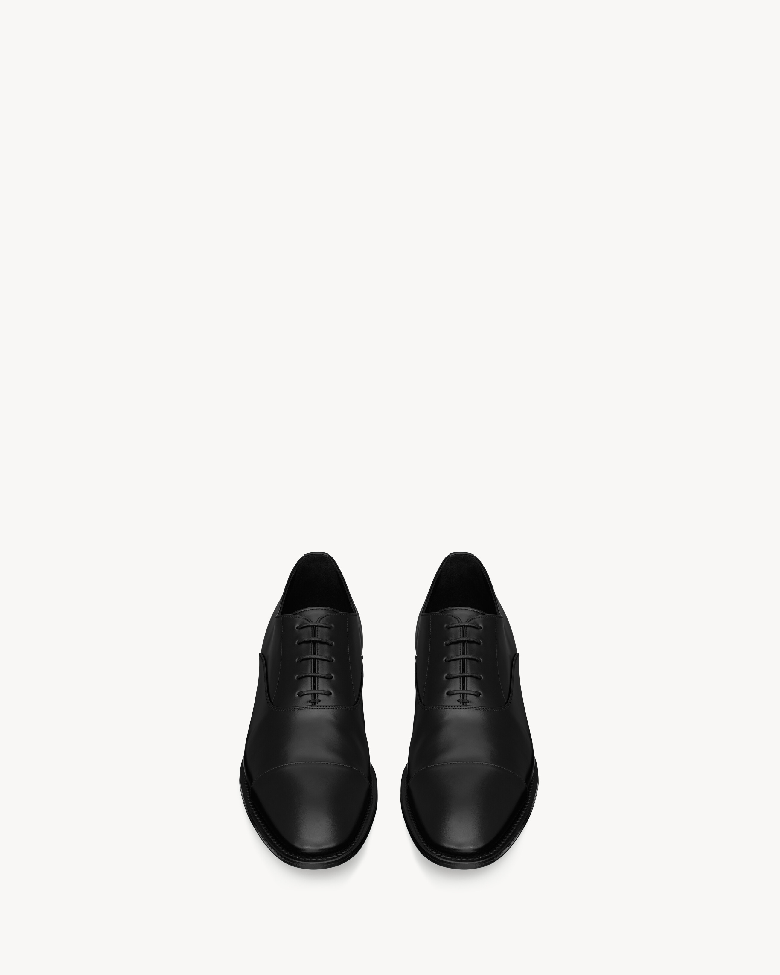 ADRIEN Oxford-Schuhe aus Box Saint Laurent Leder