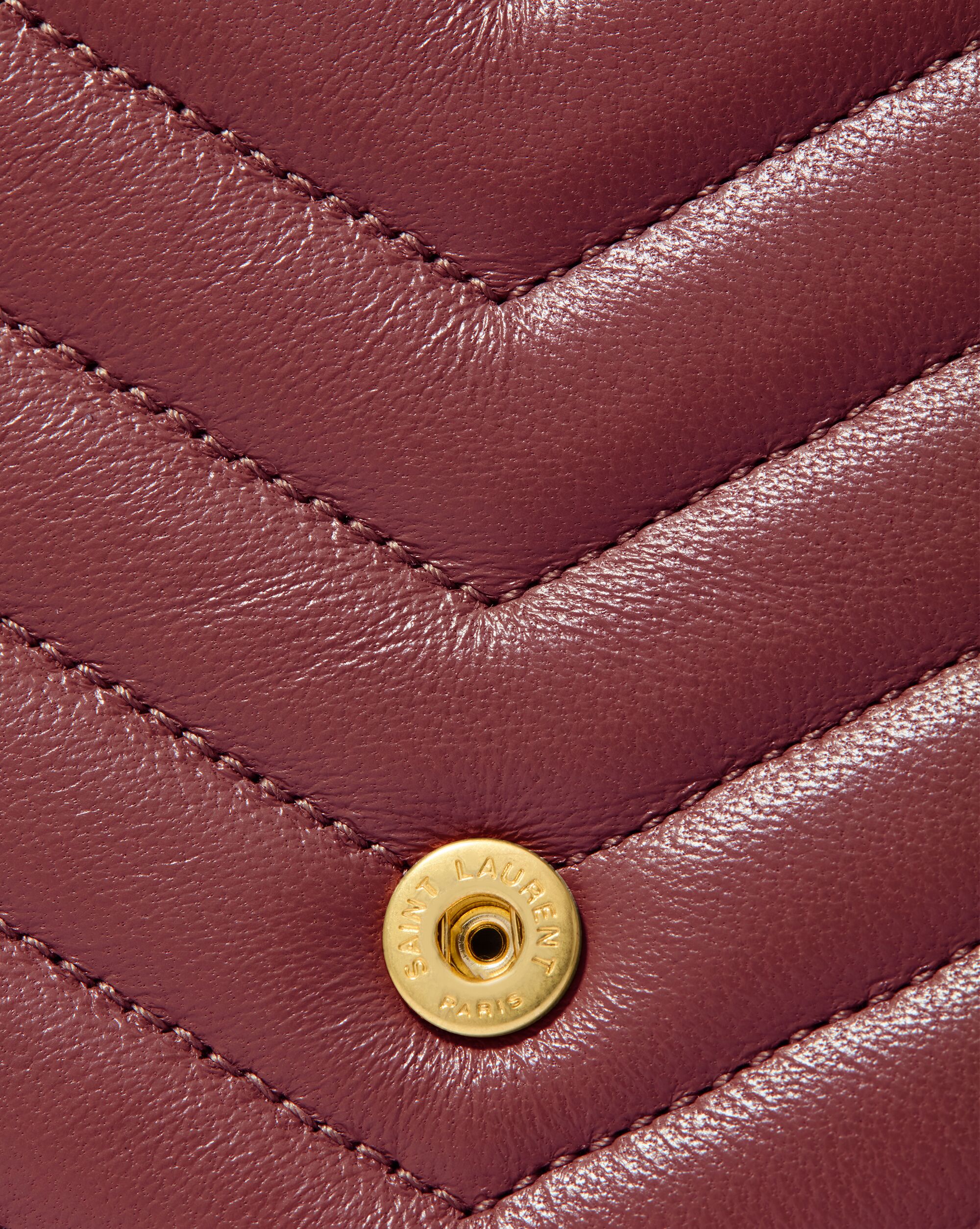 CASSANDRE ENVELOPE CHAIN WALLET IN LAMBSKIN