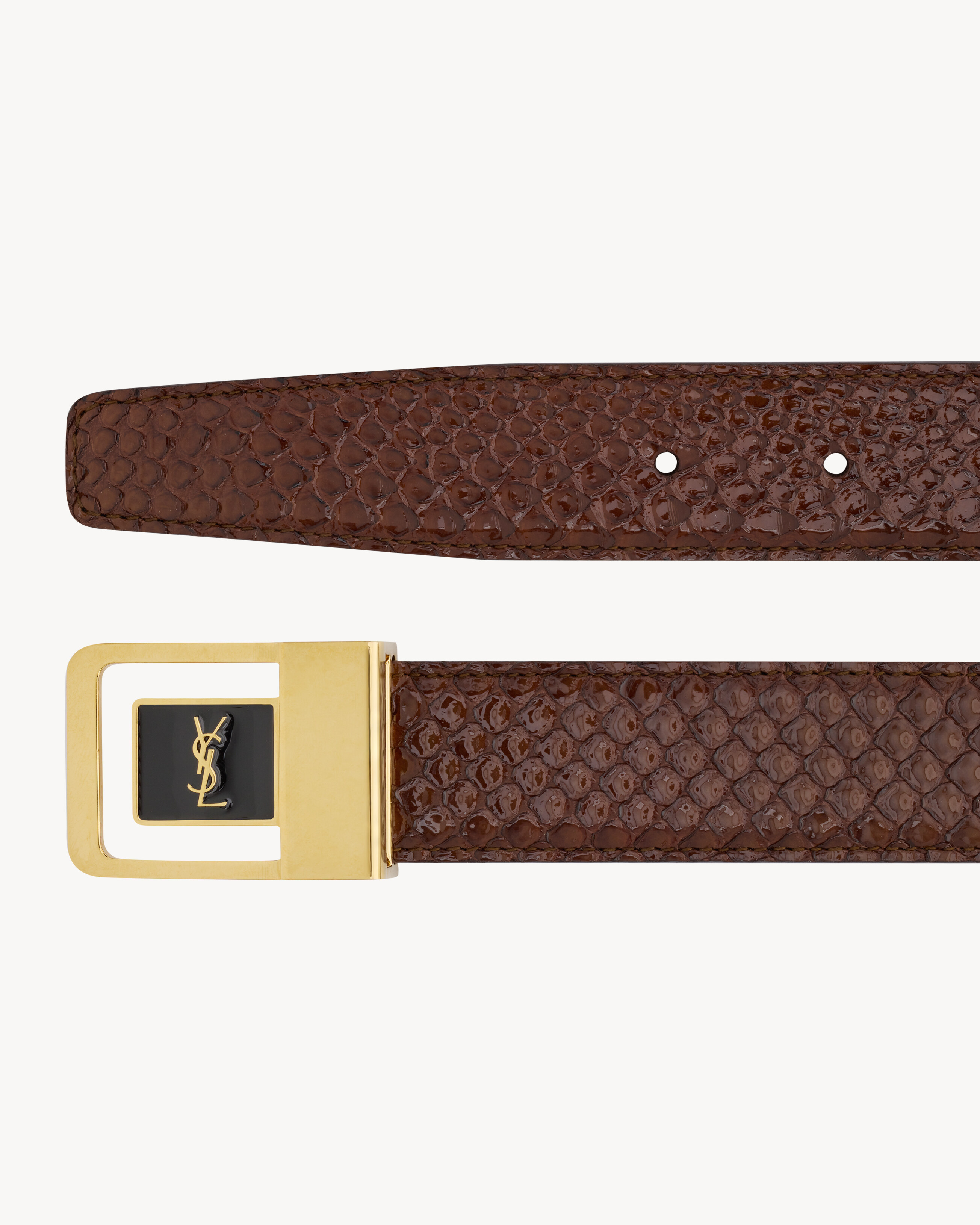 LA 66 buckle belt in python
