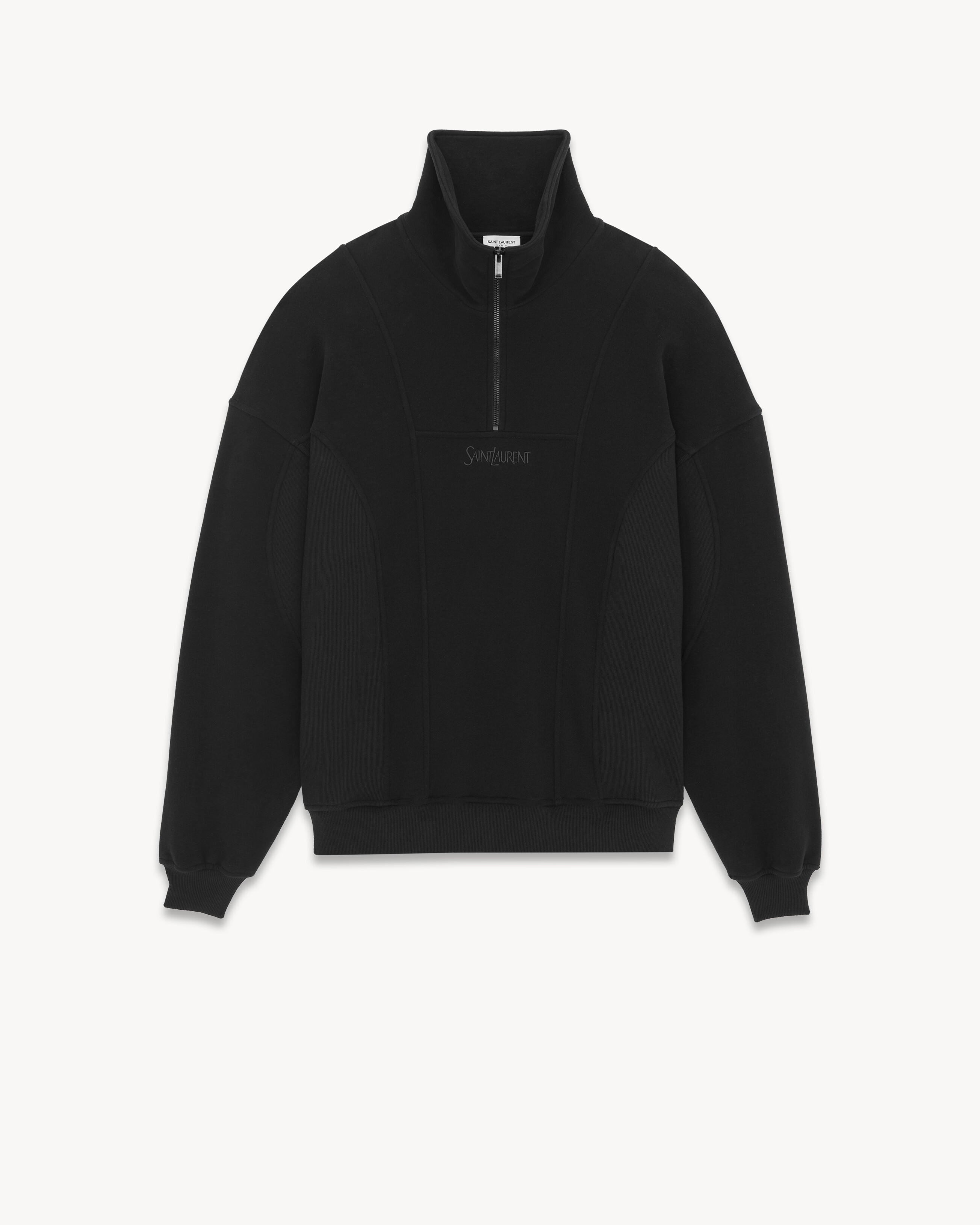 SAINT LAURENT half-zip sweatshirt, Saint Laurent