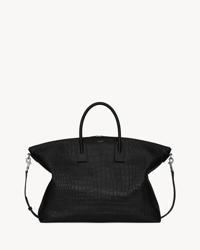 GIANT BOWLING bag in crocodile-embossed leather | Saint Laurent | YSL.com