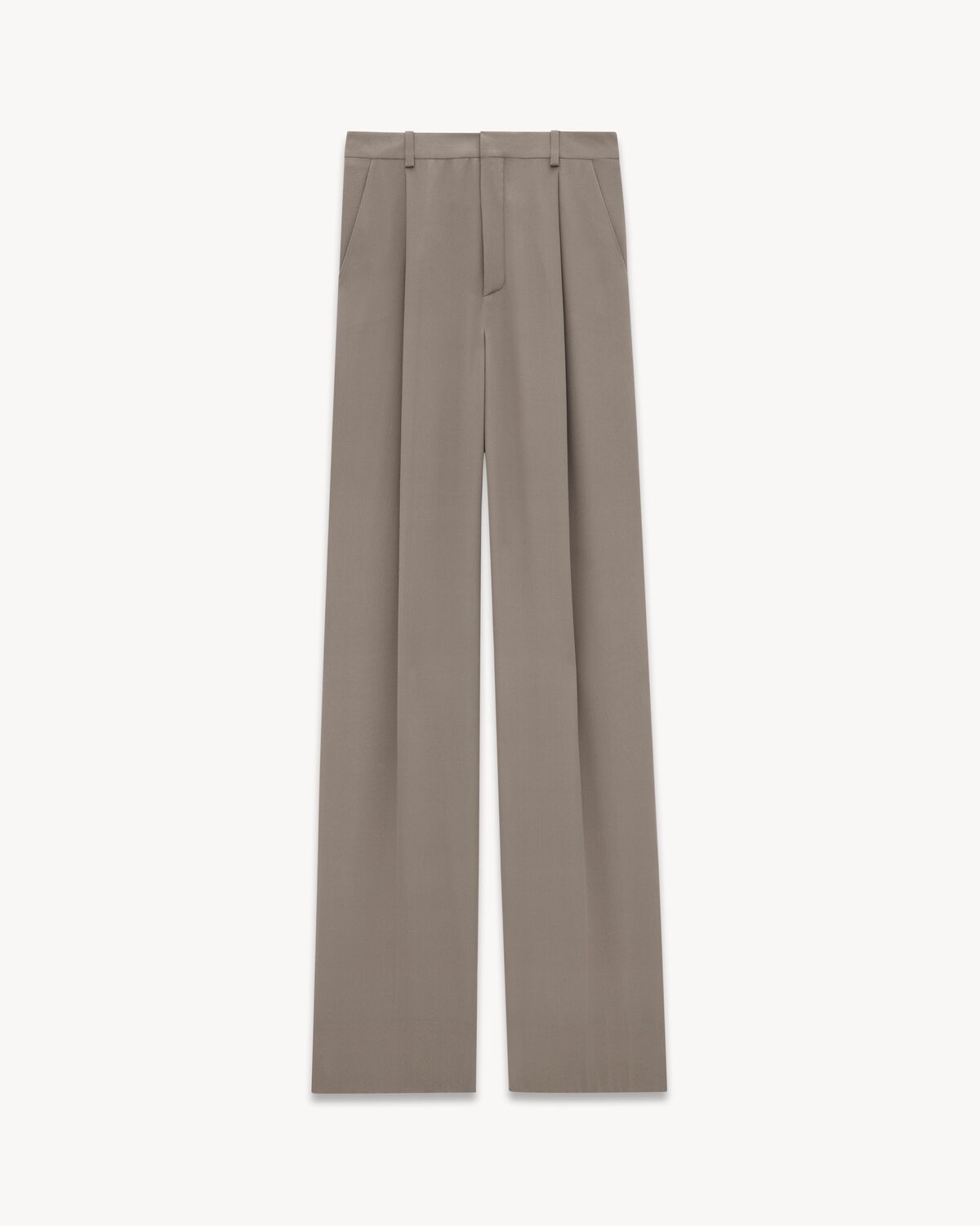 pants in silk crepe