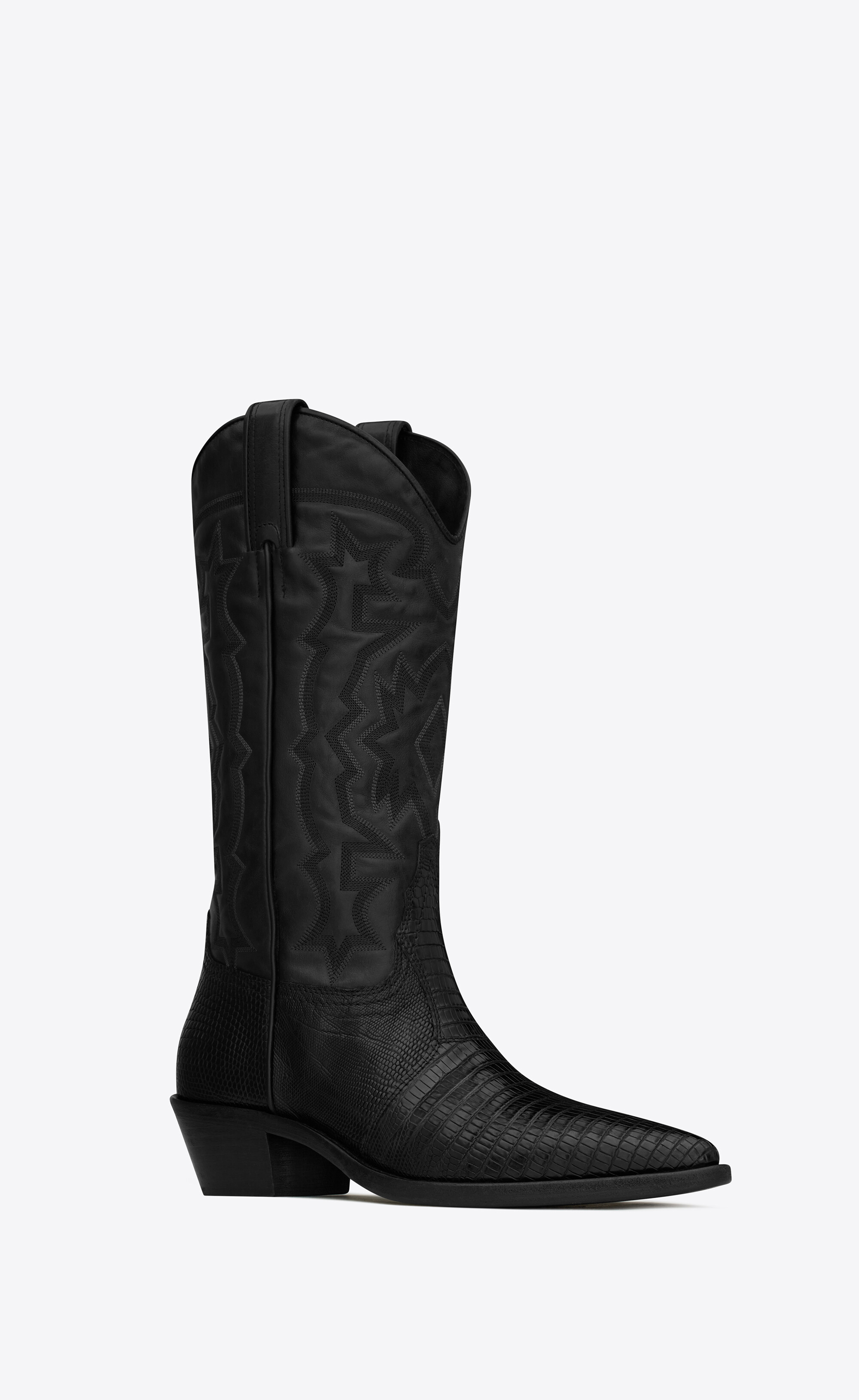 Nancy boots in lizard