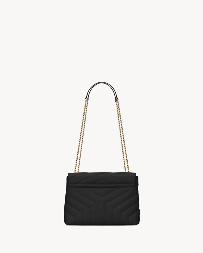 LOULOU SMALL TASCHE AUS „Y“-FÖRMIG GESTEPPTEM LEDER