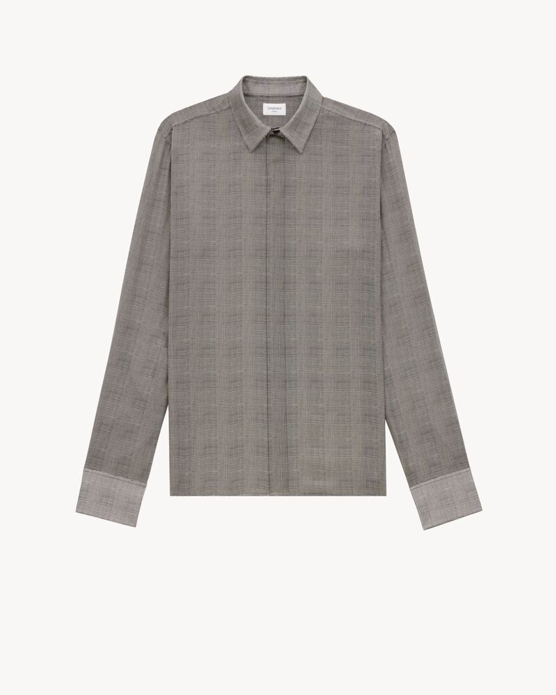 Saint laurent men's shirts online