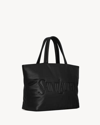 saint laurent tote in nappa lambskin