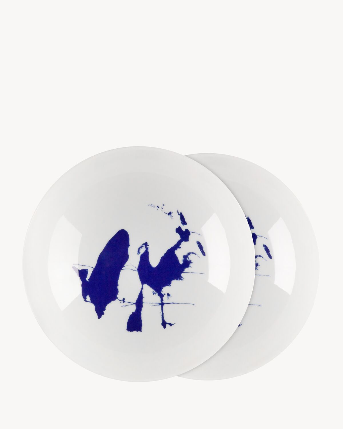 charlotte perriand plates in porcelain
