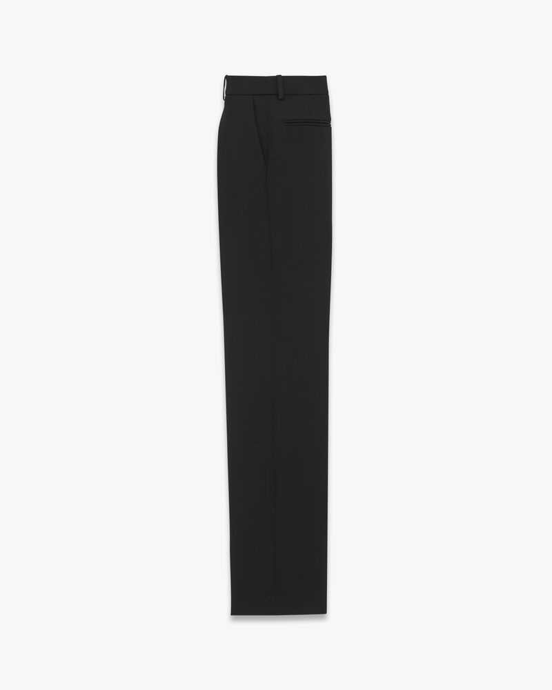 Pantaloni sartoriali in GRAIN DE POUDRE