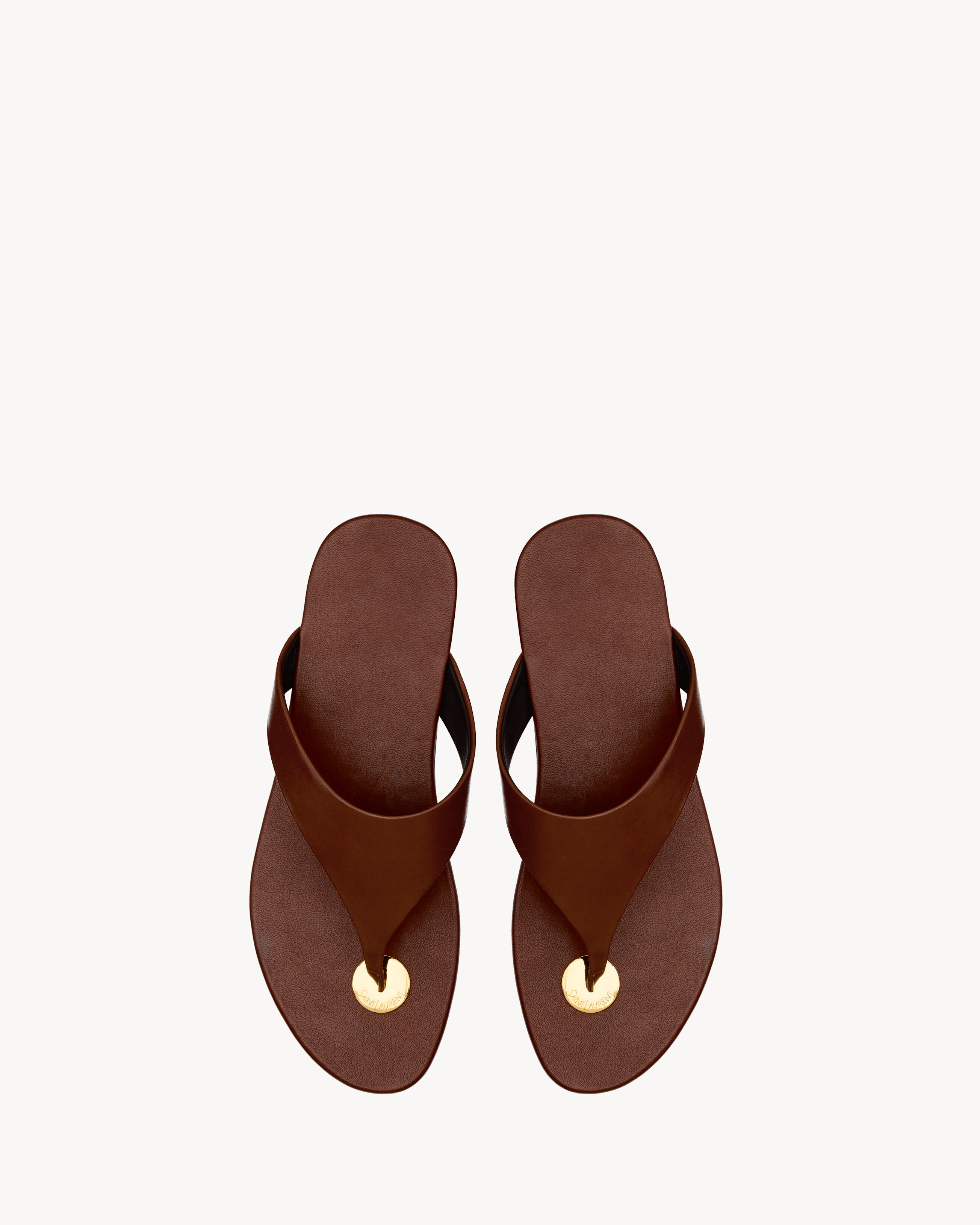 Sandalias Kouros de piel lisa