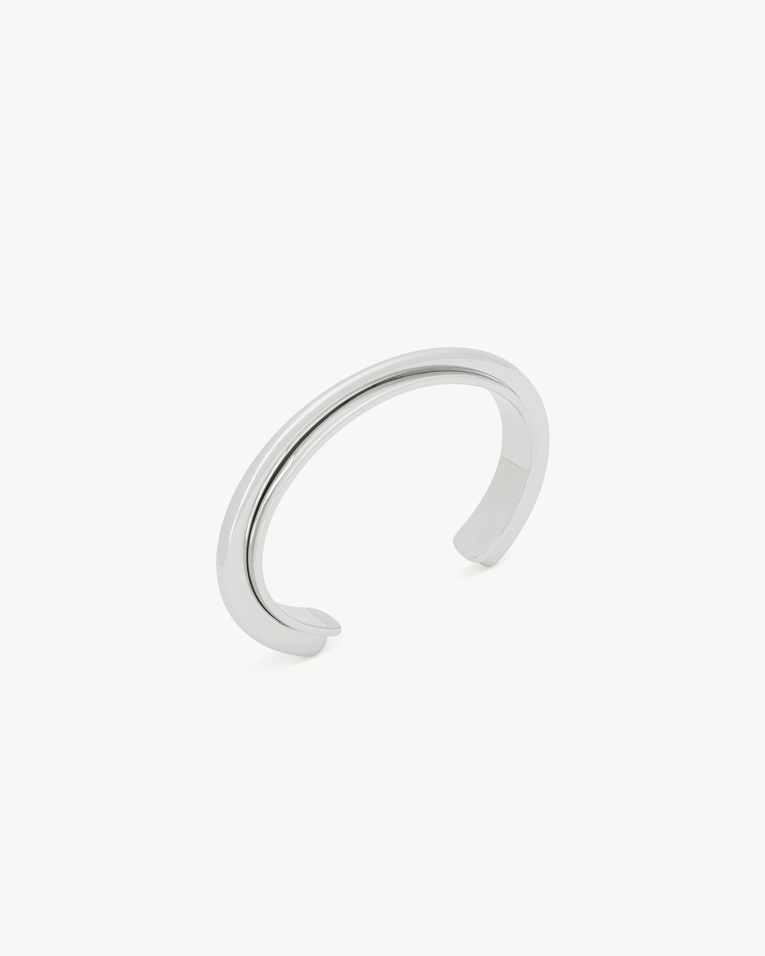 bracciale a polsino doppio in metallo