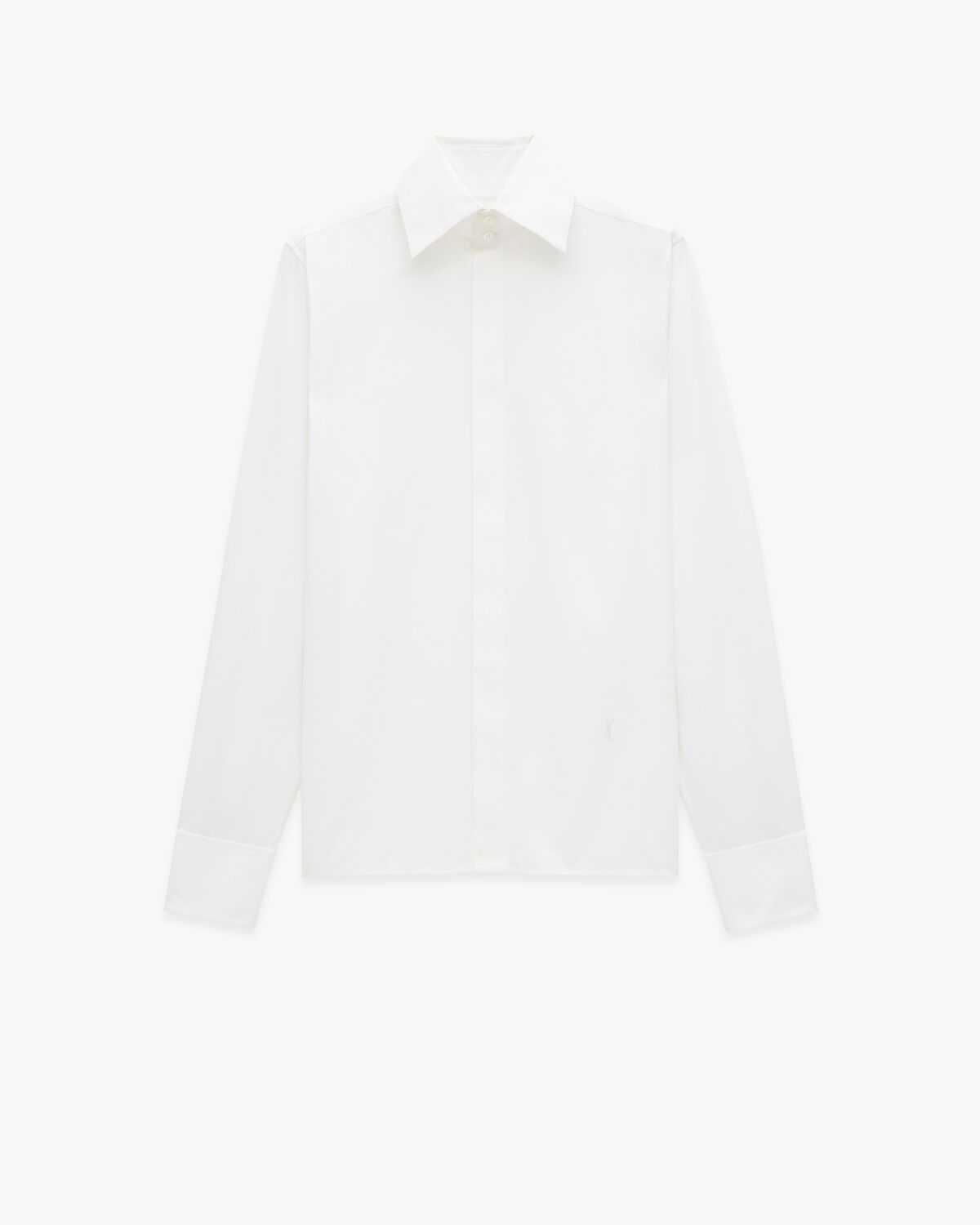 shirt in cotton poplin