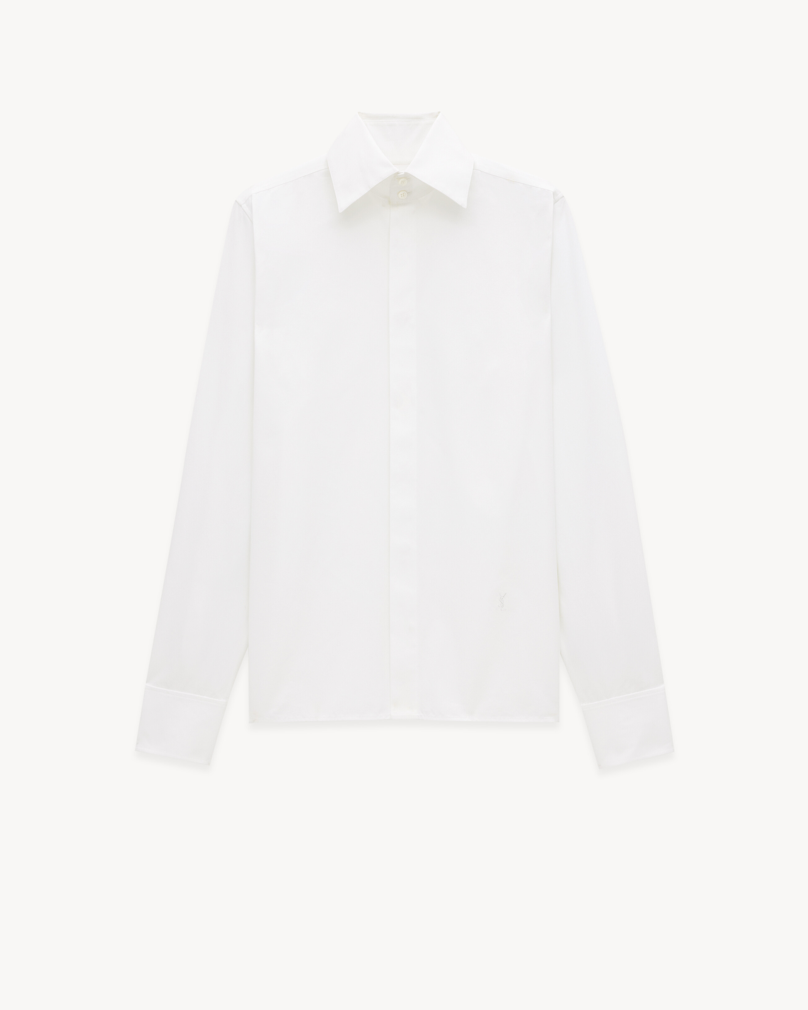 shirt in cotton poplin