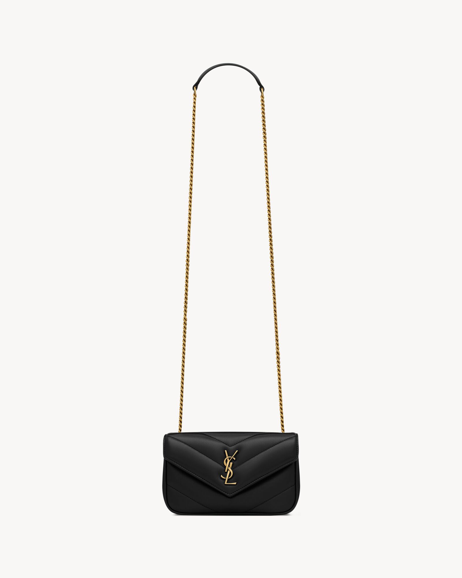 Mini loulou matelassé leather crossbody sale