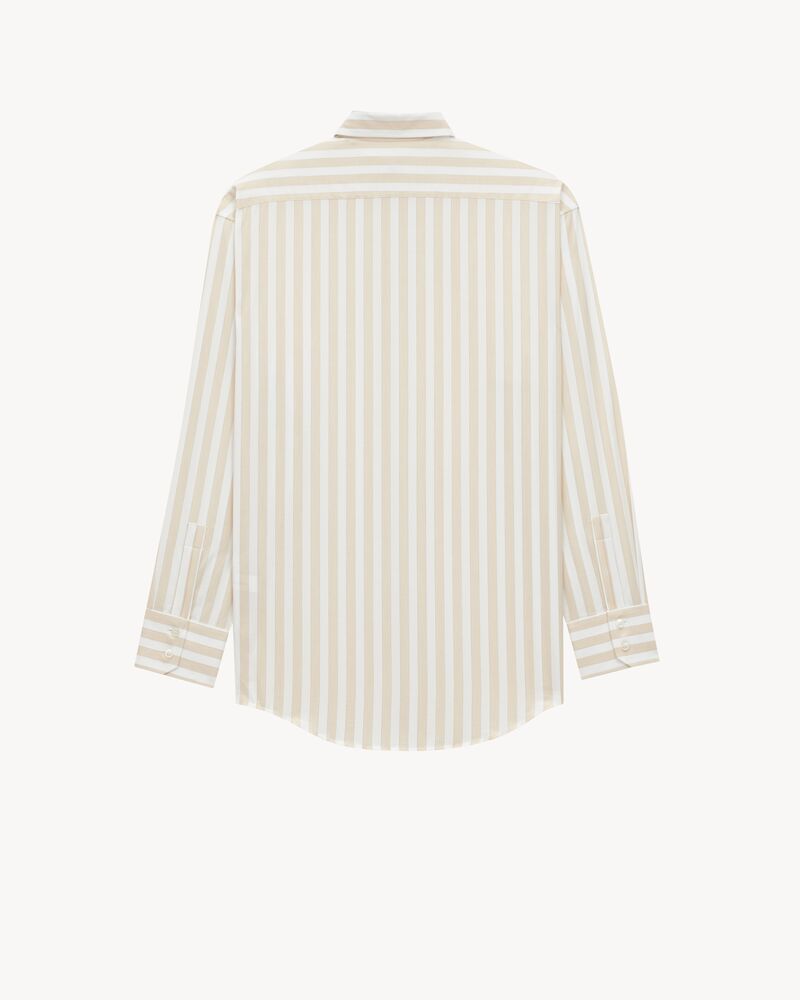 CASSANDRE shirt in striped cotton