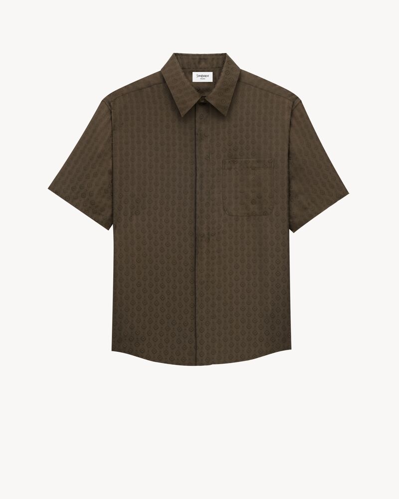 Camisa de twill de seda