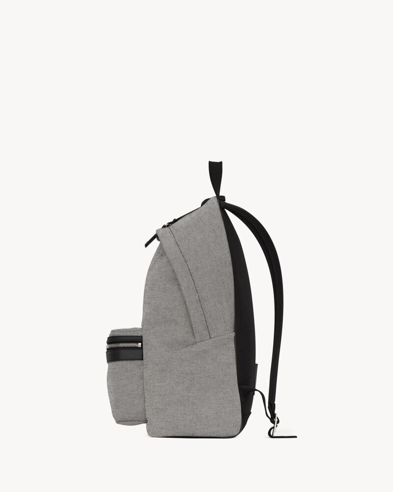 ysl canvas backpack