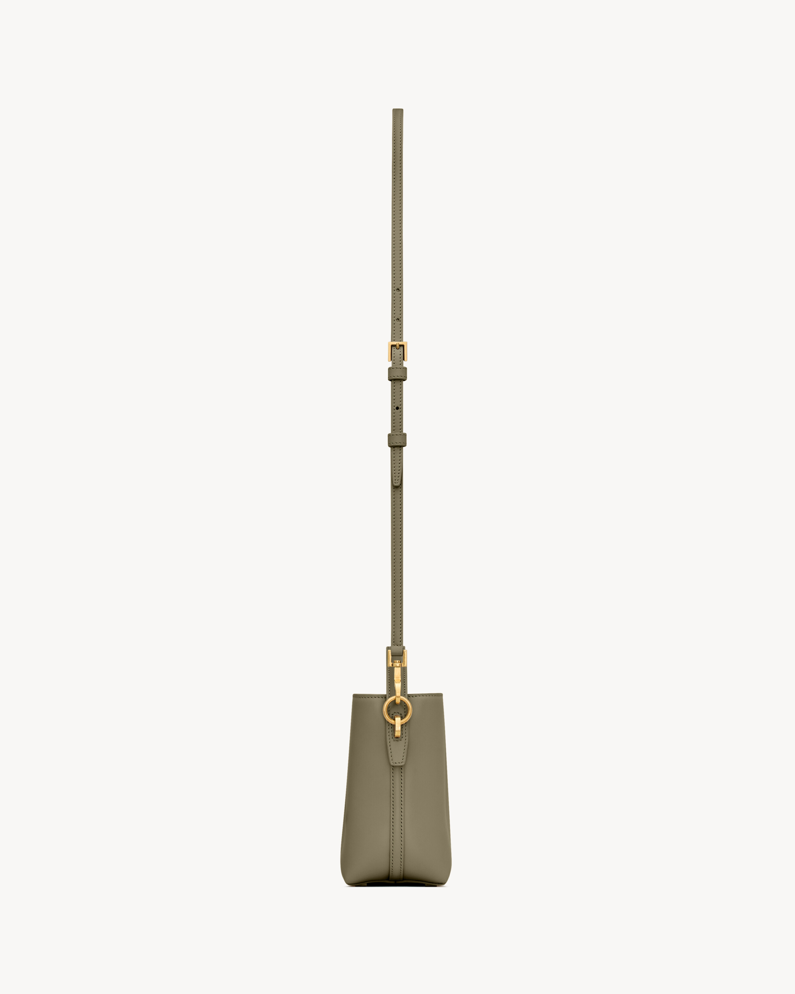 LE 37 Mini-Tasche aus glänzendem Leder