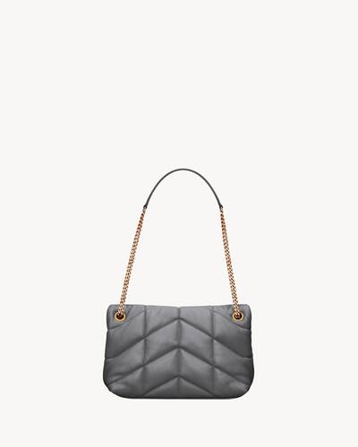 puffer small in quilted nappa leather