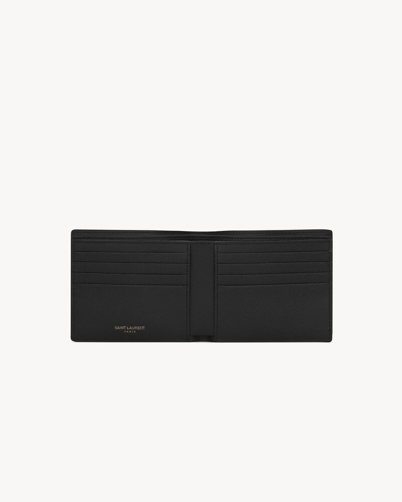 CASSANDRE East/West wallet in grain de poudre leather