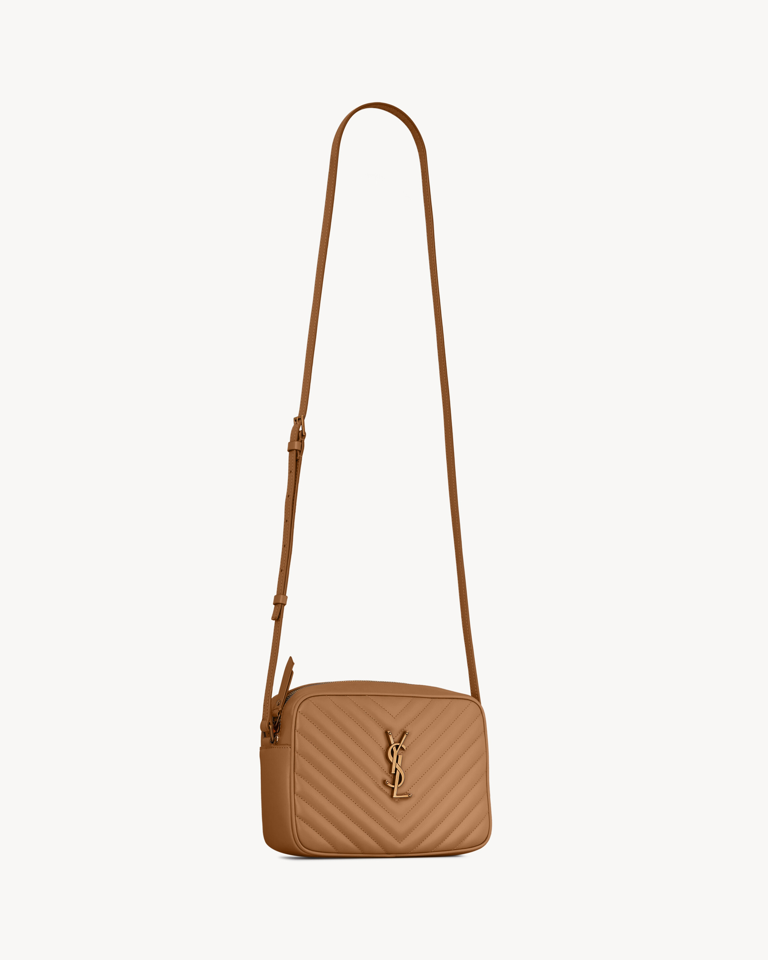 LOU camera bag in quilted leather