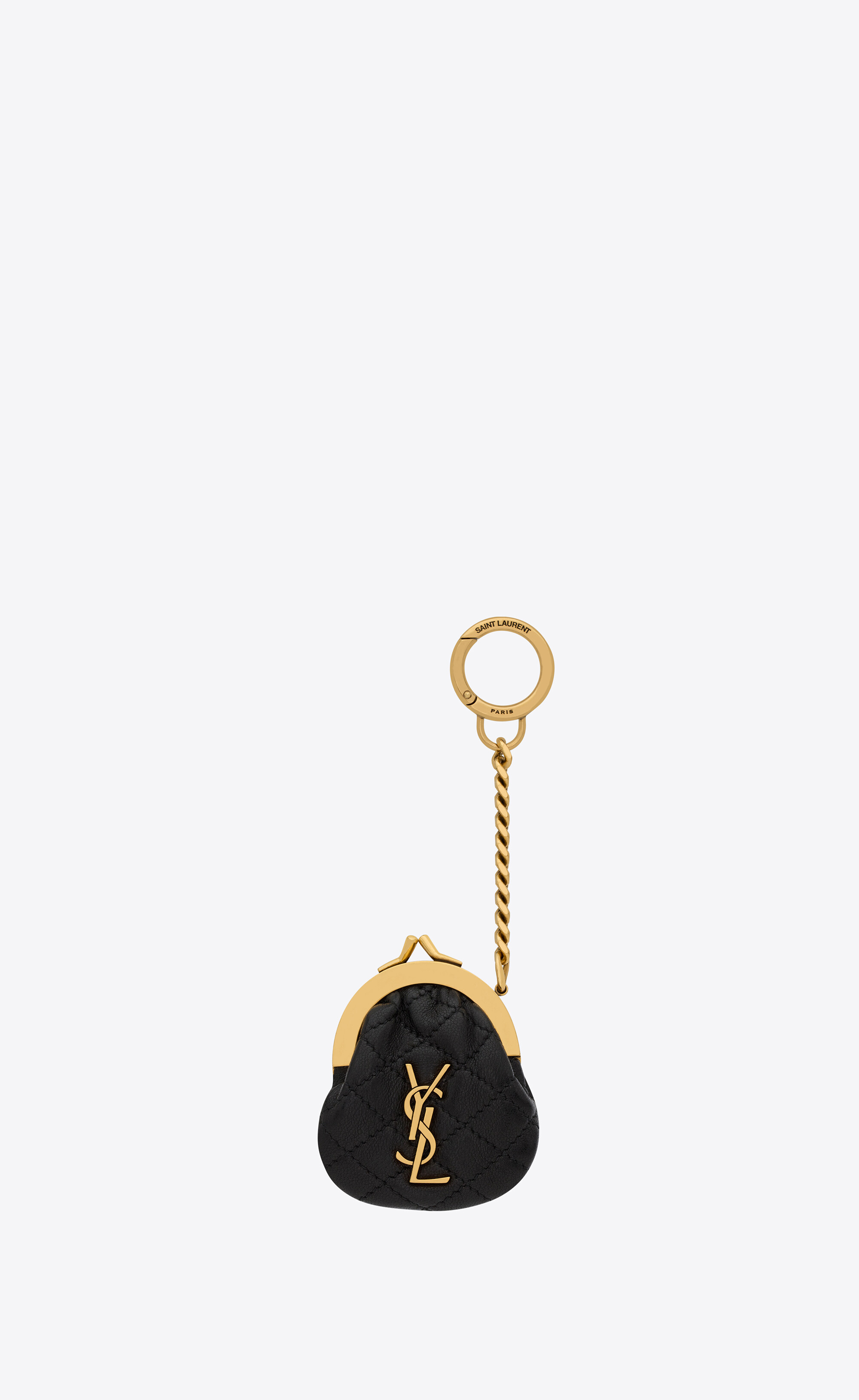 Cassandra keychain by Saint Laurent