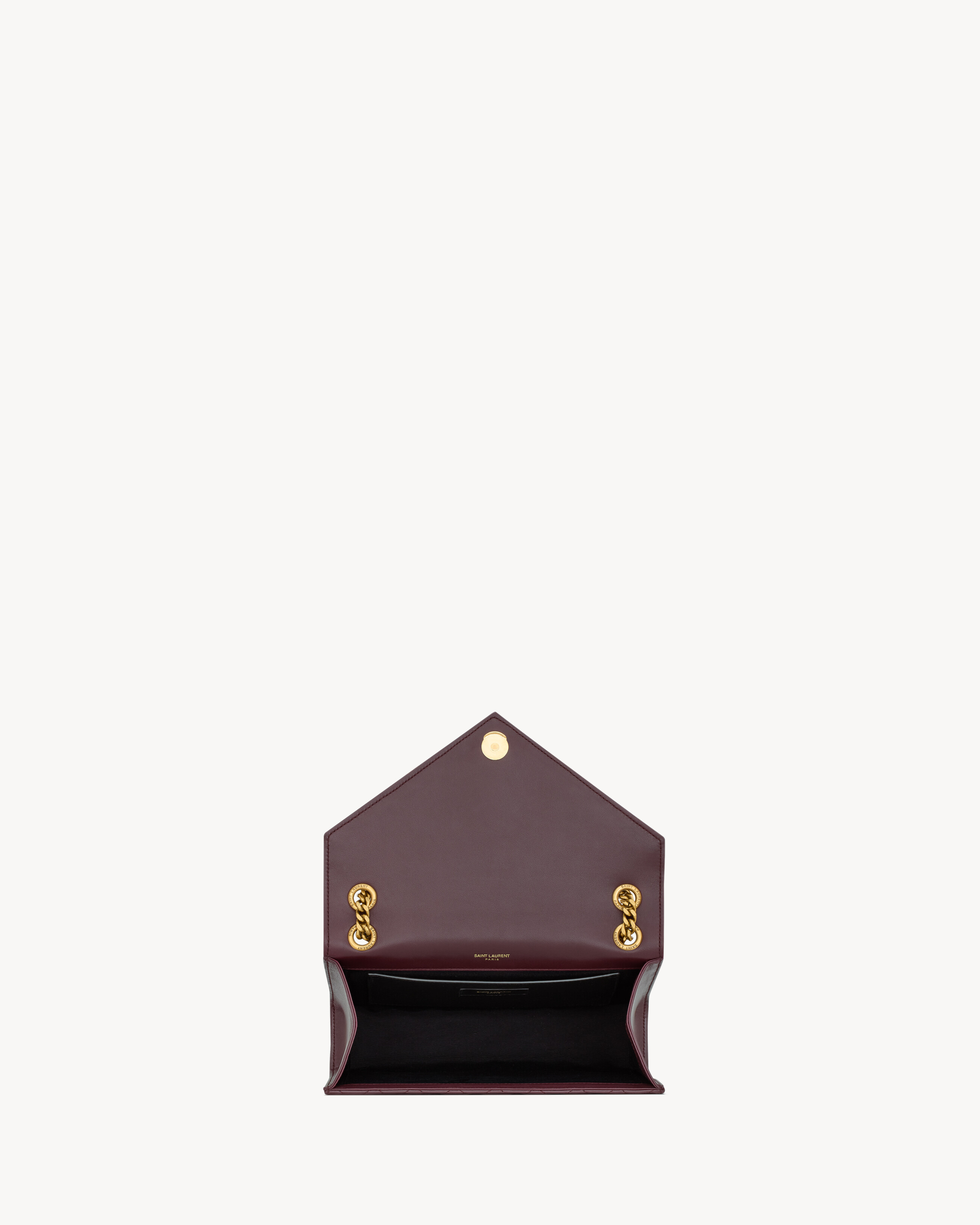 ENVELOPE medium in grain de poudre leather