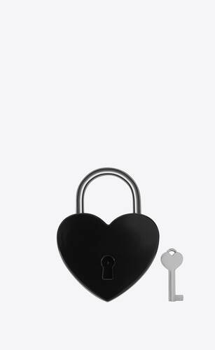 heart-shaped padlock