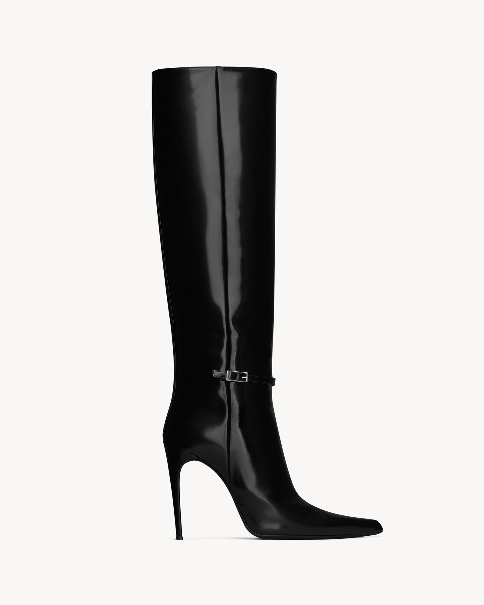 Saint laurent heel boots on sale