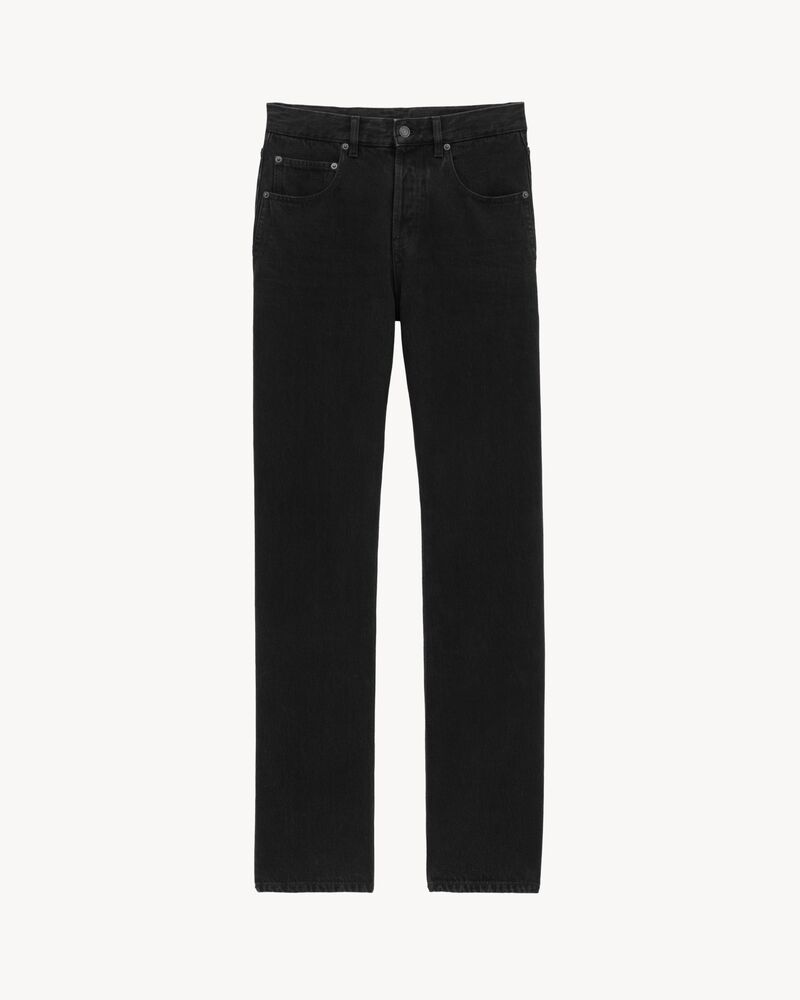 baggy jeans in carbon black denim