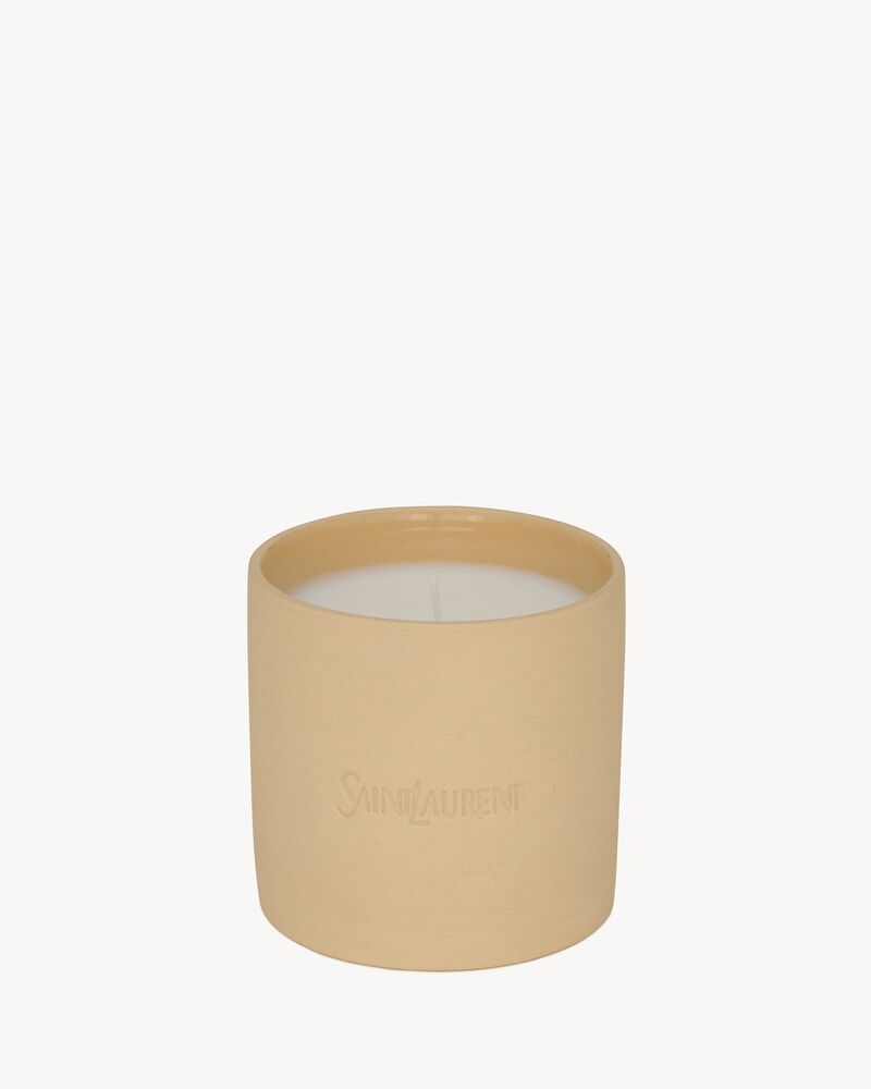 SAINT LAURENT CANDLE in Beige | Saint Laurent | YSL EN-US