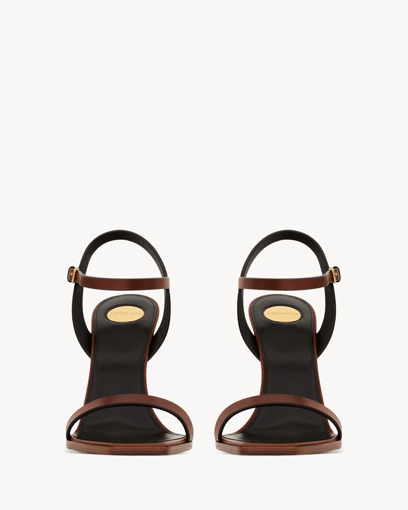 SUSAN sandals in smooth leather