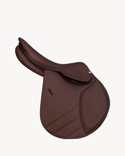 butet saddle cso in leather lined 17.5"