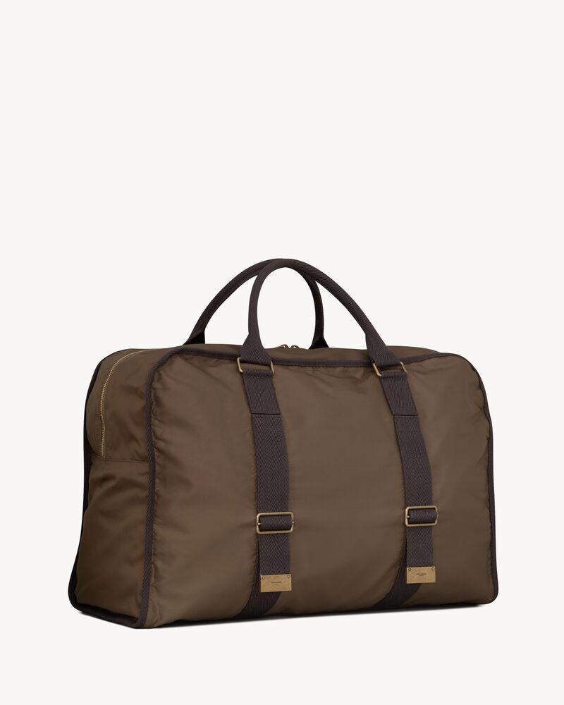 尼龙和棉质尼龙行李包 Saint Laurent 新加坡 Ysl Com