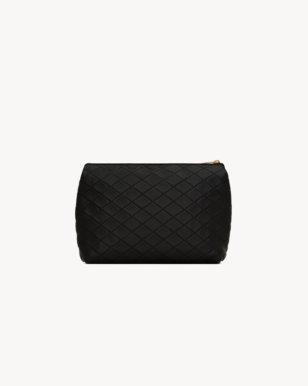 CALYPSO petite pochette cosmétique en cuir d'agneau | Saint Laurent CALYPSO petite pochette cosmétique en cuir d'agneau | Saint Laurent