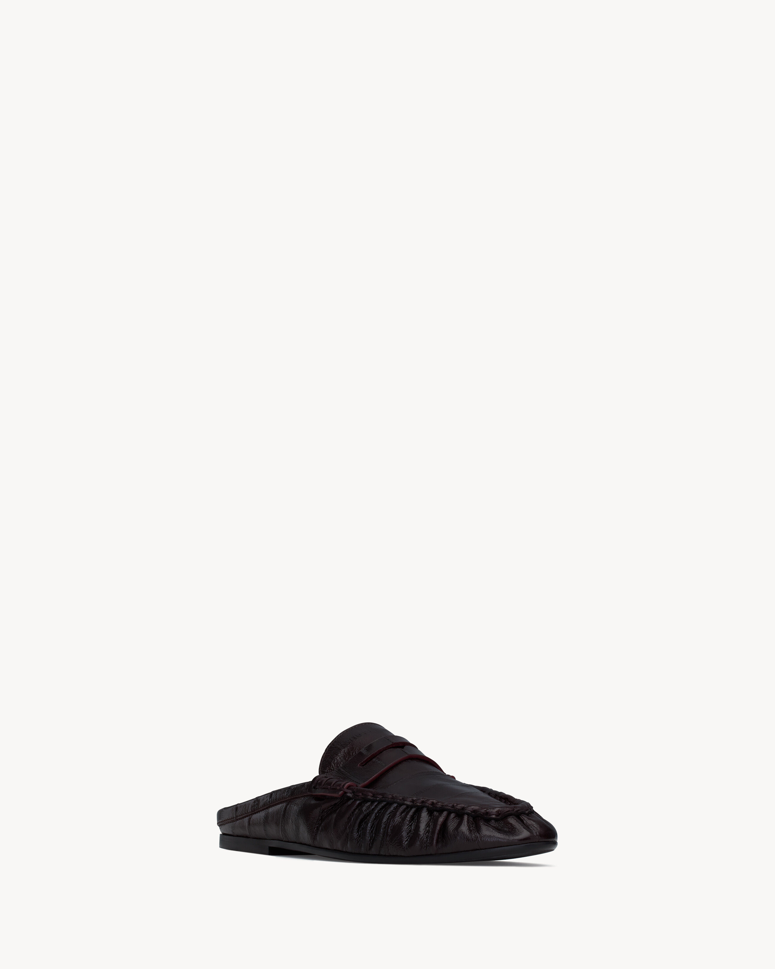 LE LOAFER mules in eel