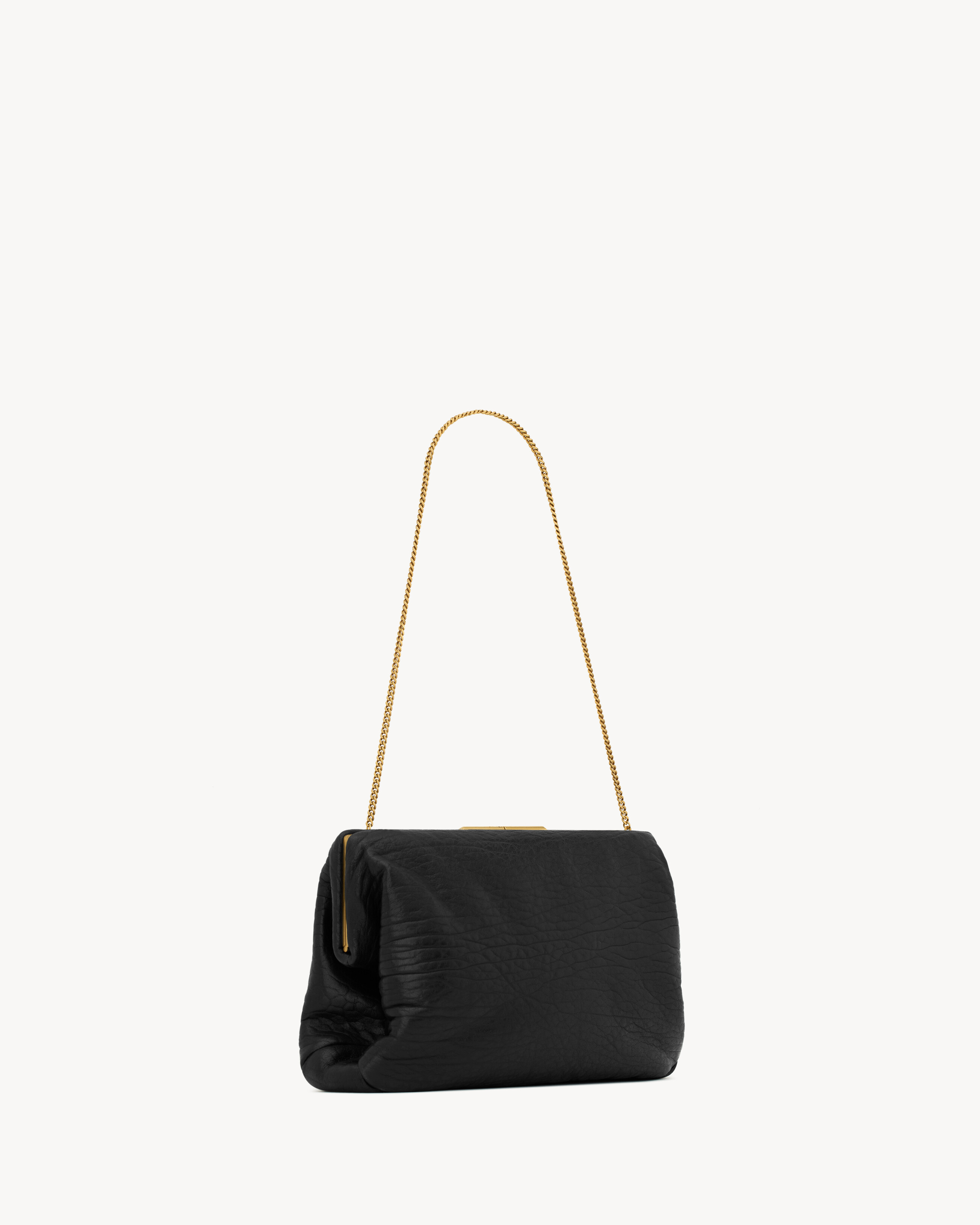 SAINT LAURENT CLUTCH large in lambskin