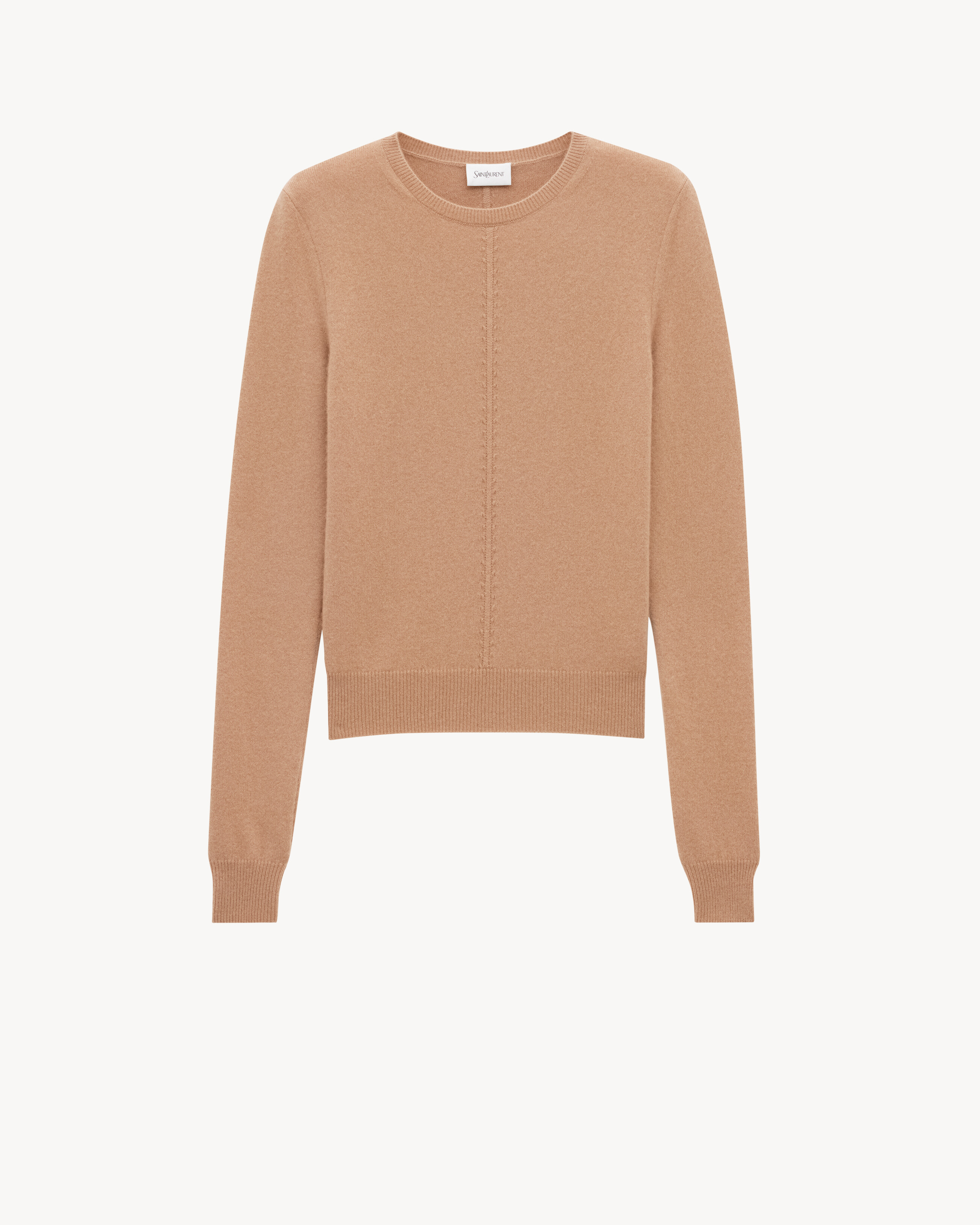openwork sweater in cashmere