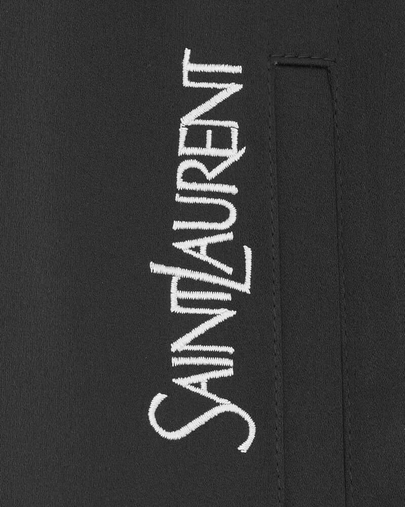 saint laurent sweatpants in crepe satin