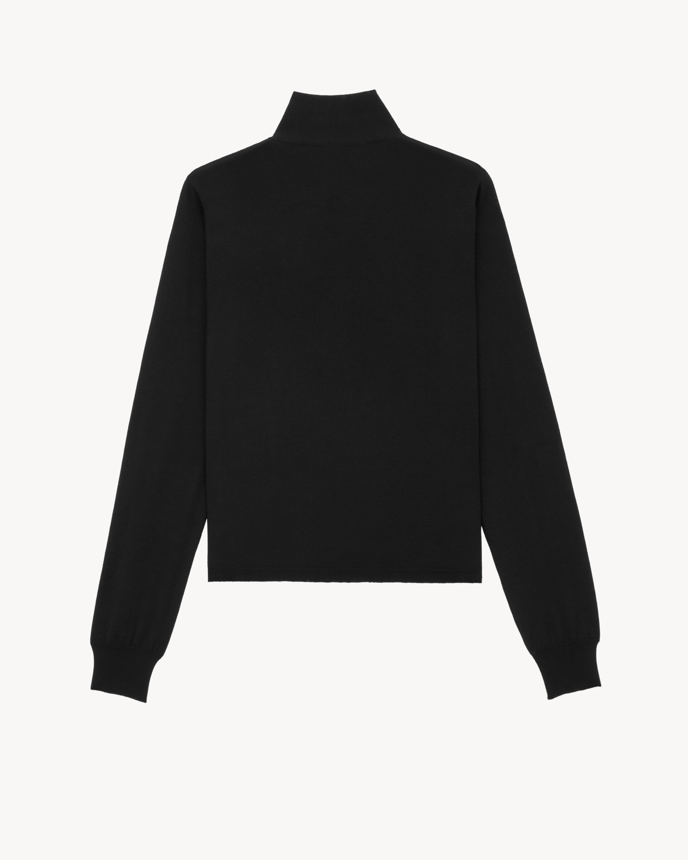lavallière cardigan in cashmere, wool, and silk