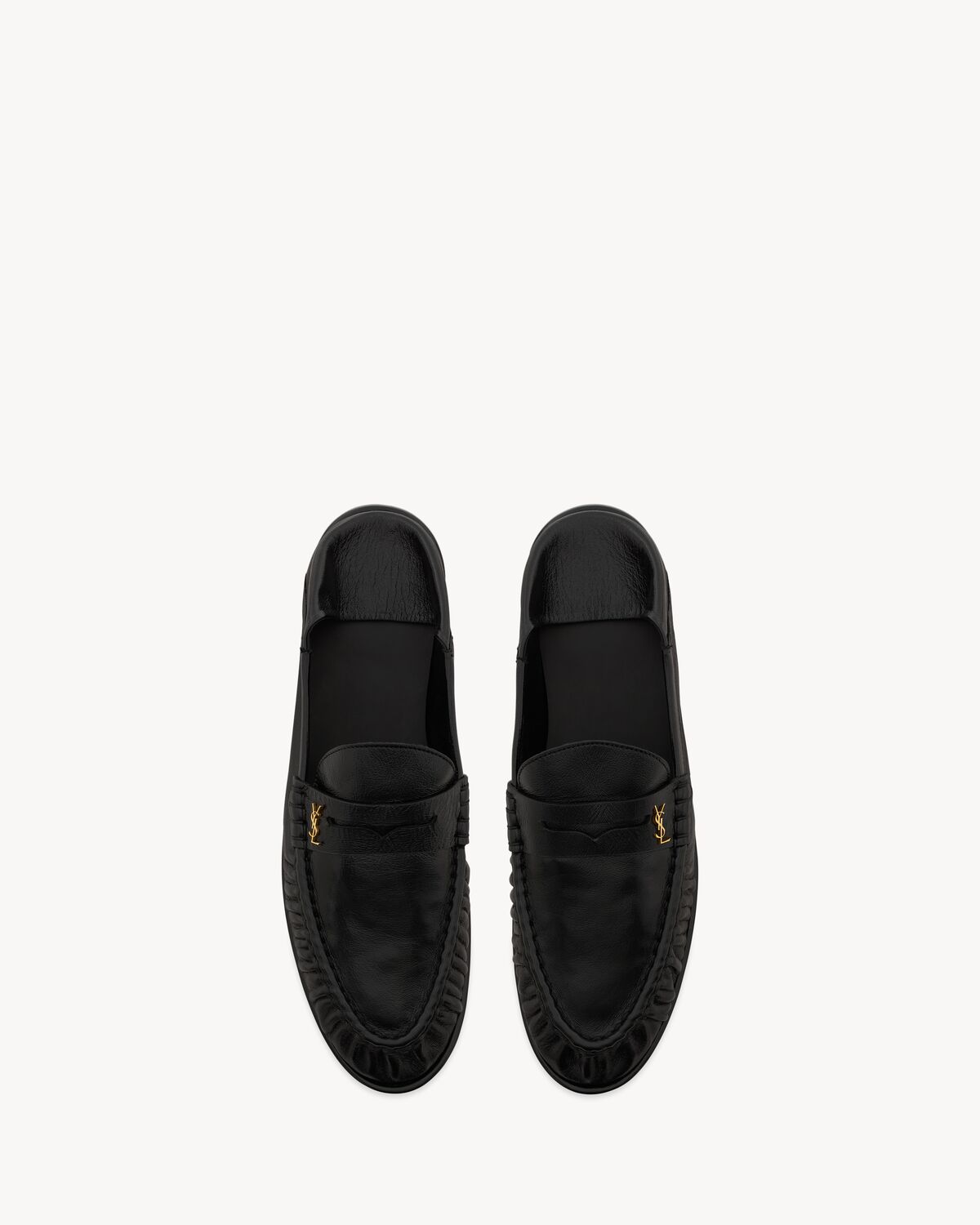 le loafer foldable in smooth leather