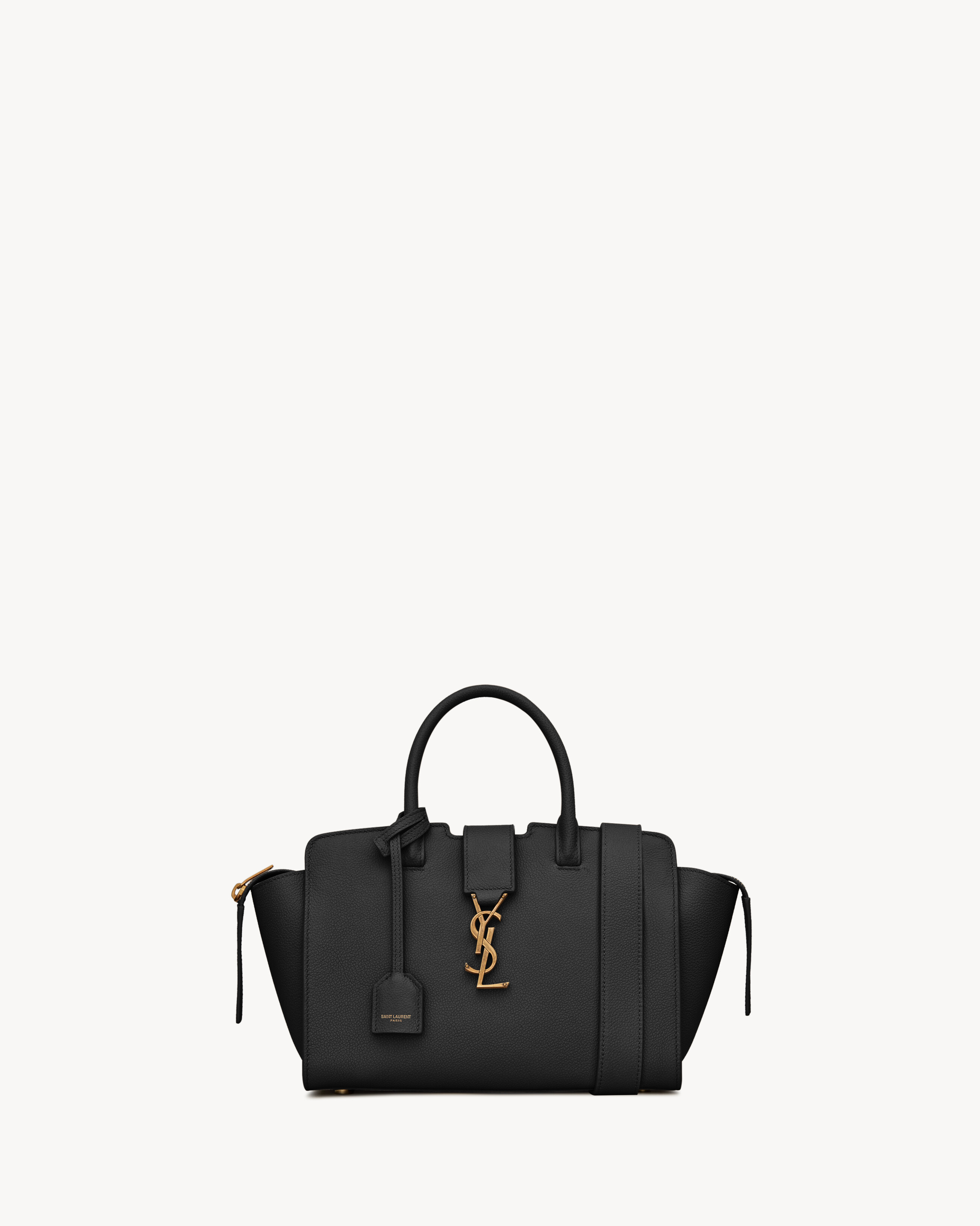 DOWNTOWN baby tote in grained leather, Saint Laurent