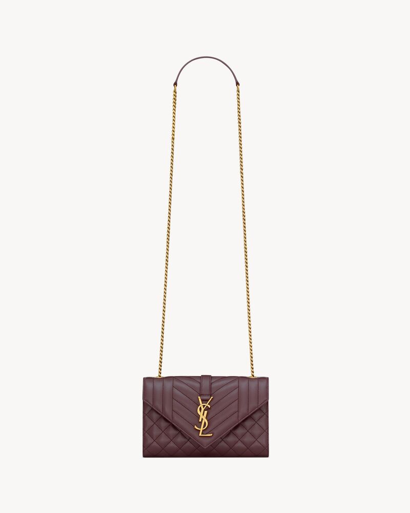 ENVELOPE small in grain de poudre leather