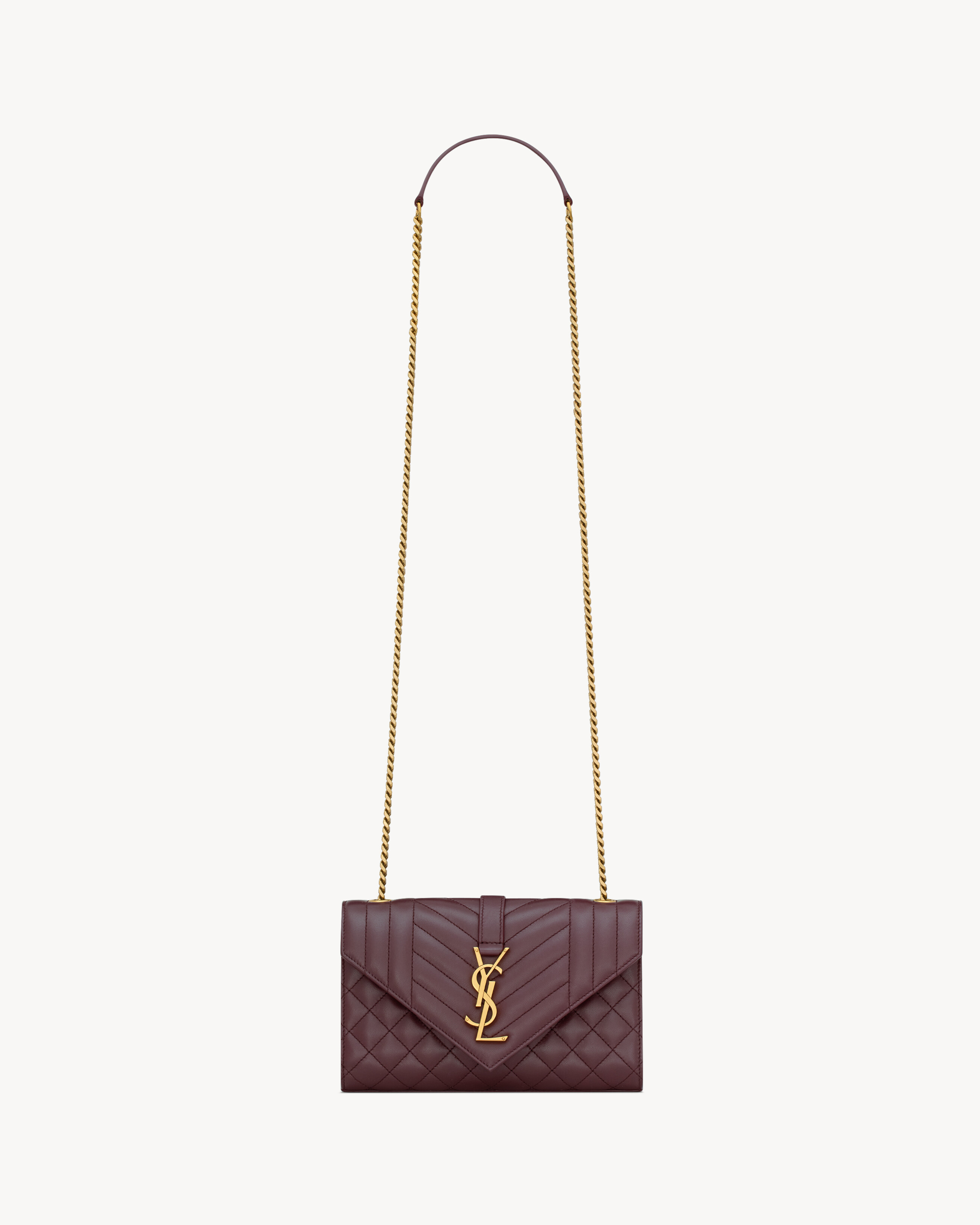 ENVELOPE small in grain de poudre leather