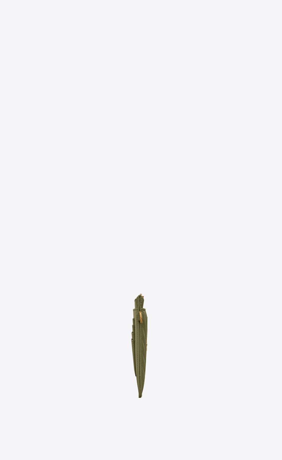 cassandre saint laurent matelassé large zipped pouch