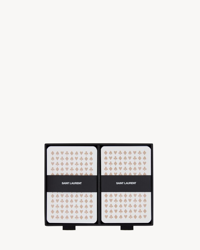 Saint laurent playing cards Outlet