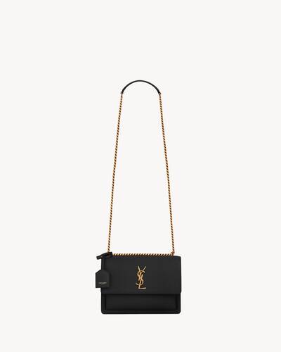 Women's Crossbody Bags, Leather & Chain, Saint Laurent