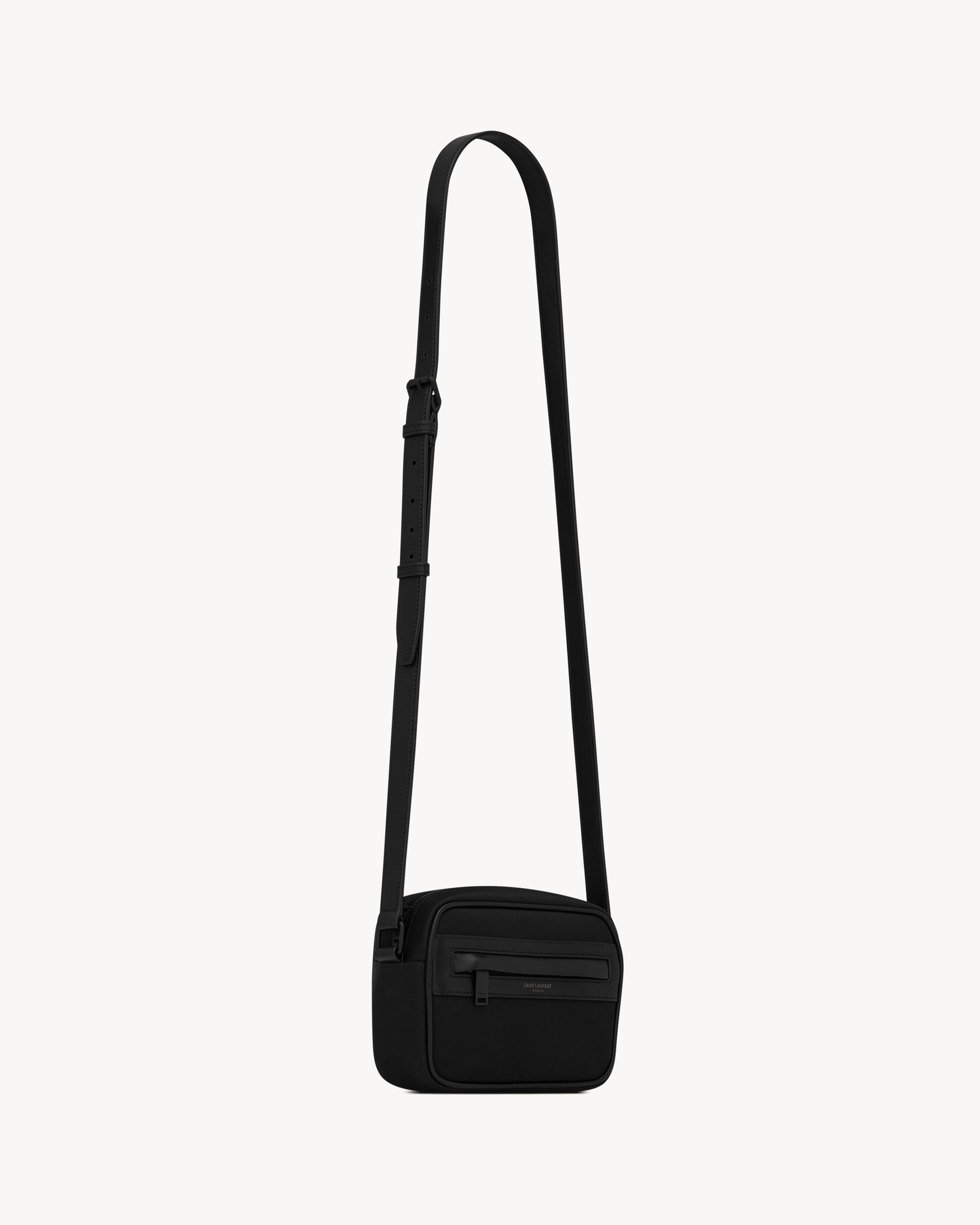 CAMP SMALL CAMERA BAG IN ECONYL® AND LAMBSKIN