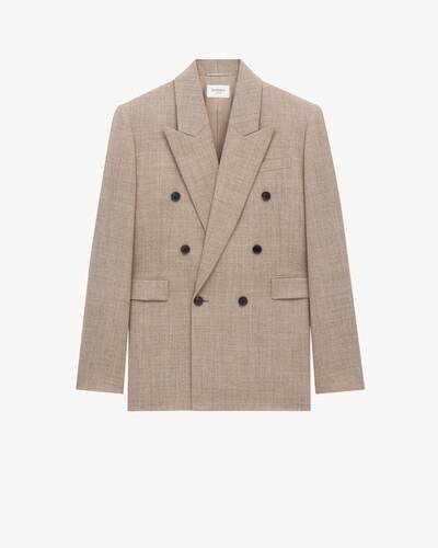 r0131 Yves Saint Laurent ベージュ ジャケットXL Yves Saint Laurent Jacket Beige Men's XXL Cotton 90s Casual